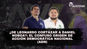 ¿De Leonardo Cortázar a Daniel Noboa?: El confuso origen del partido oficialista ADN